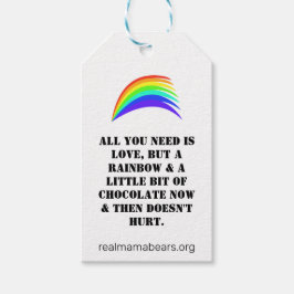 Rainbow Gift Märkre Presentetikett