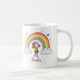 Rainbow Girl Amelie 2 Kaffemugg