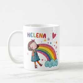 Rainbow Girl Helena 2 Kaffemugg