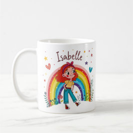 Rainbow Girl Isabelle Kaffemugg