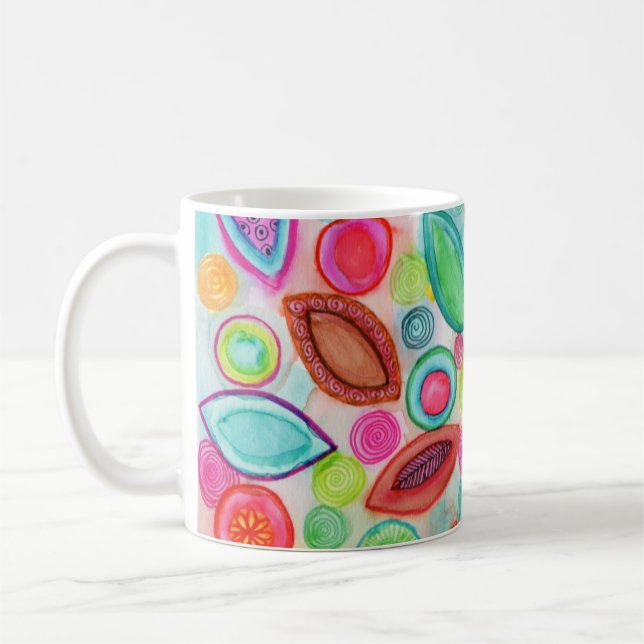 Rainbow Girl Mug Kaffemugg (Vänster)