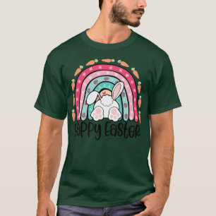 Rainbow Glad påsk T Shirt