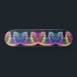 Rainbow Glitter Cosmic Galaxy Feminine Energy Sk8r Mini Skateboard Bräda 18,5 Cm<br><div class="desc">Regnbågsnäringen gnar lätt med kosmisk galaxeffekt. Den feminina energin är en kraftig färgad och blandar och blandar sig på ett vackert sätt. Finns i många andra färg-kombinationer.</div>
