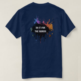 Rainbow Glitter Drops For the Words Shirts T Shirt