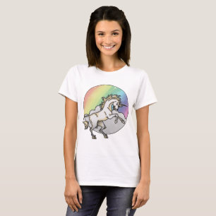 Rainbow Glitter Gnistra Horse Magic Unicorn T Shirt