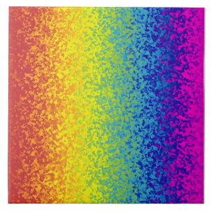 Rainbow Glitter Gnistra Royal Artistic Luster Art Kakelplatta