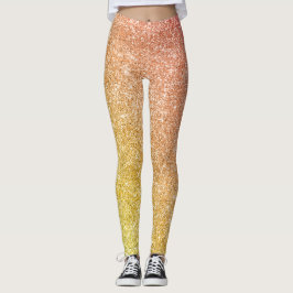 Rainbow Glitter Leggings