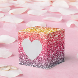 Rainbow Glitter Presentaskar