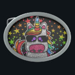 Rainbow Glitter Unicorn Sparkly LGBT Sparkly Black<br><div class="desc">Regnbågsenordsparkler med en faux glitter-effekt. Färga faux glitter-stjärnor dyker upp mot elegantens svarta bakgrund. Finns i andra söta kawaii tecknade figurer och många andra färg-kombinationer.</div>