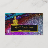 *~* Rainbow Glitter . Universe Buddha Meditation