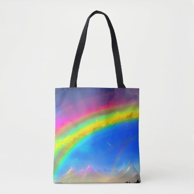 Rainbow Glow Himlar Tygkasse (Framsida)