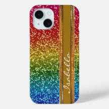 Rainbow Gnistra Glitter, Personlig med Namn