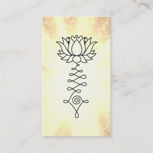 *~* Rainbow Gnistra Reiki Energy Healing Lotus Visitkort