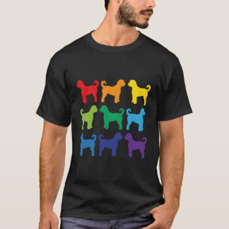 Rainbow Goldendoodles Mamma Pappa Sister Brother R T Shirt