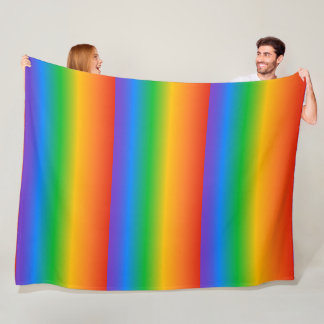 Rainbow gradient colors fleecefilt
