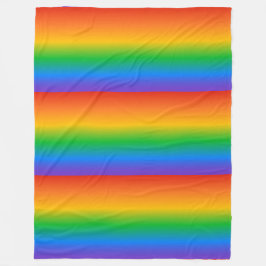 Rainbow gradient colors fleecefilt