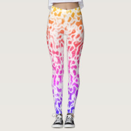Rainbow Gradient Ombre Leggings