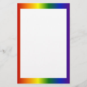 Rainbow Gradient Ram Brevpapper