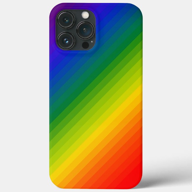Rainbow Gradient Stripe Fodral-Mate Samsung (Baksida)