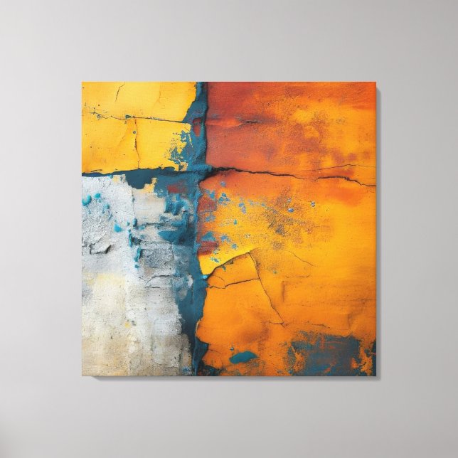 Rainbow Granite Canvas Art (Framsida)