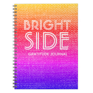 Rainbow Gratitude Journal Anteckningsbok