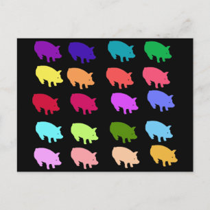 Rainbow Grisar Vykort