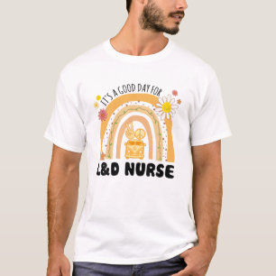 Rainbow Groovy Peace L T Shirt