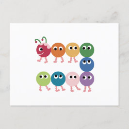 Rainbow Grub. Vykort