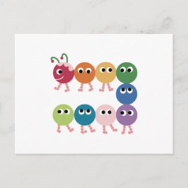 Rainbow Grub. Vykort