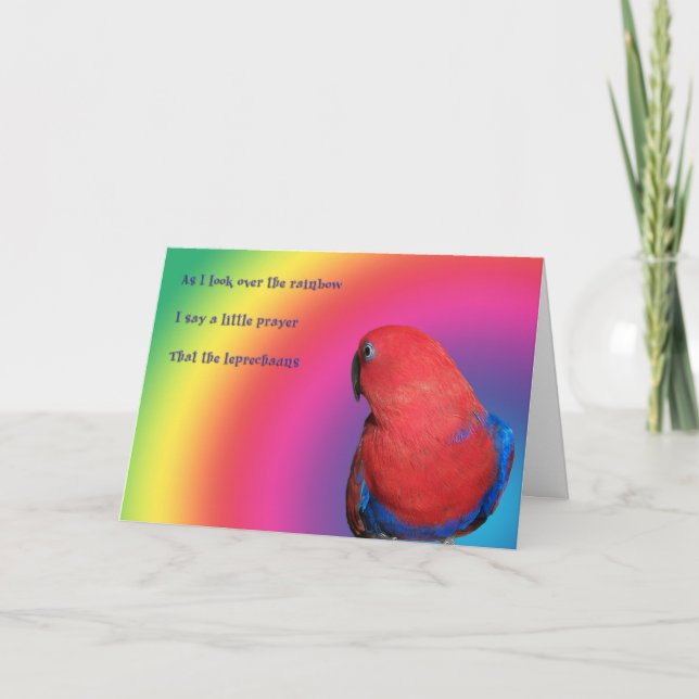 Rainbow Guld Kort (Framsida)