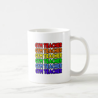 Rainbow Gym Teacher Kaffemugg