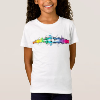 Rainbow Gymnastics - Black T Shirt