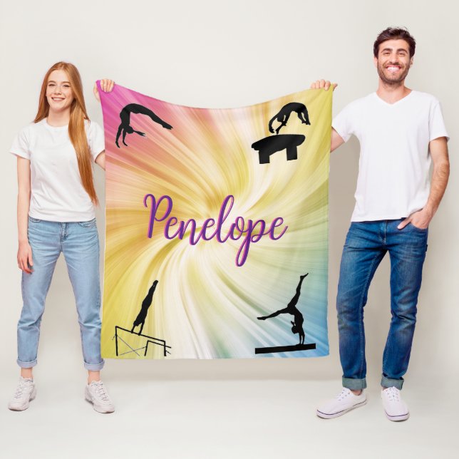 Rainbow Gymnastics Fleecefilt (På plats)