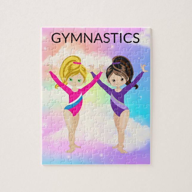RAINBOW GYMNASTICS GYMNAST'S PUZZZLE PUSSEL (Vertikal)