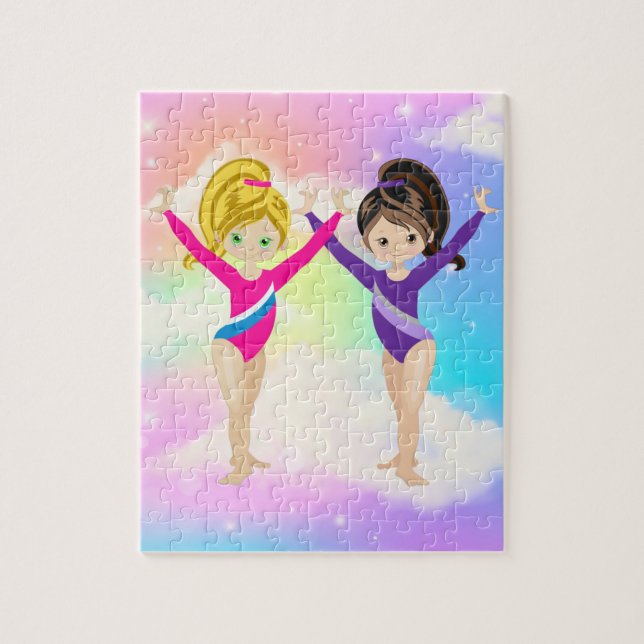 RAINBOW GYMNASTICS GYMNAST'S PUZZZLE PUSSEL (Vertikal)