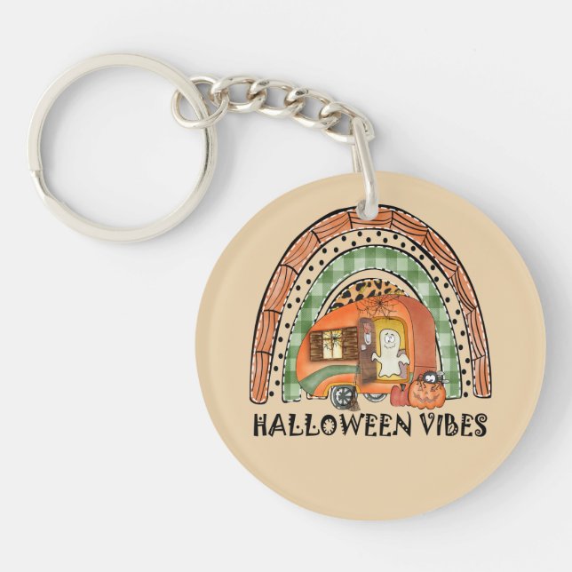 Rainbow Halloween Vibes Camper/ Trailer (Framsidan)