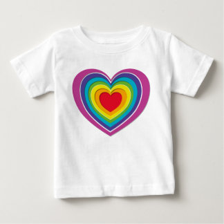 Rainbow Heart Barn Tee