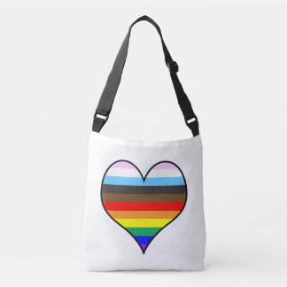 Rainbow Heart Crossbody Bag Axelväska