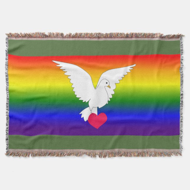 RAINBOW HEART DOVE MYSFILT (Framsidan)