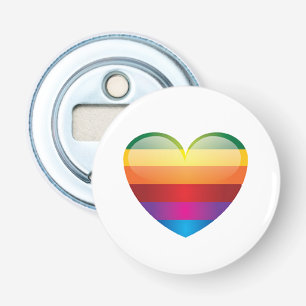 Rainbow Heart Flasköppnare