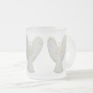 Rainbow Heart Guardian Angel Coffee Kopp eller Mug