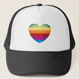 Rainbow Heart Keps