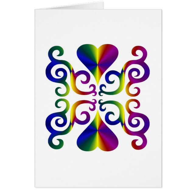 Rainbow Heart OBS Kort (Framsidan)