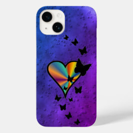 Rainbow Heart och Butterfly