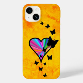 Rainbow Heart och Butterfly