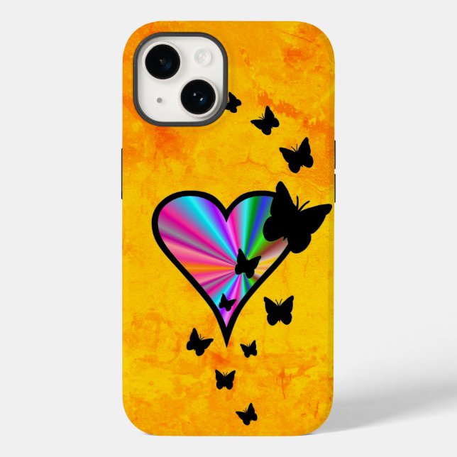 Rainbow Heart och Butterfly (Baksida)
