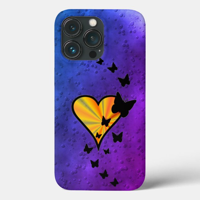 Rainbow Heart och Butterfly (Baksida)