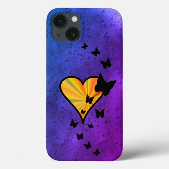 Rainbow Heart och Butterfly (Baksida)