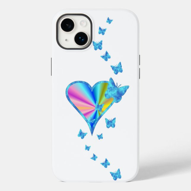 Rainbow Heart och Butterfly (Baksida)
