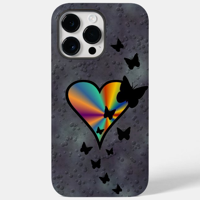 Rainbow Heart och Butterfly (Baksida)